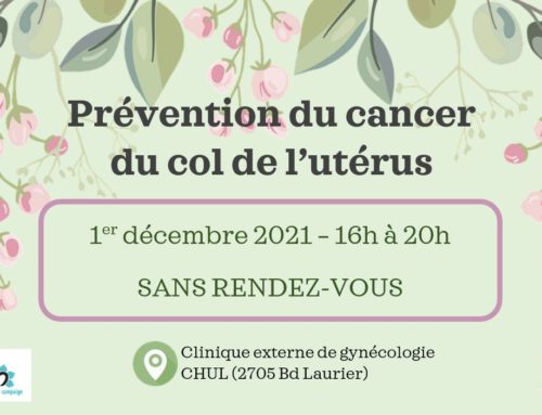 Clinique de Pap test au CHUL 2021